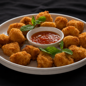 Crispy prawn bites
