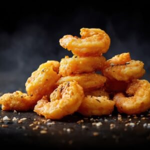 Crispy prawn bites