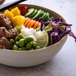 Creamy Chicken Poke Bowl (small)