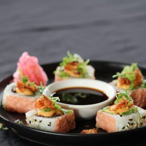 Crispy Salmon roll - 5pc