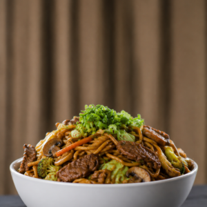 Beef & Kimchi Stir-Fry